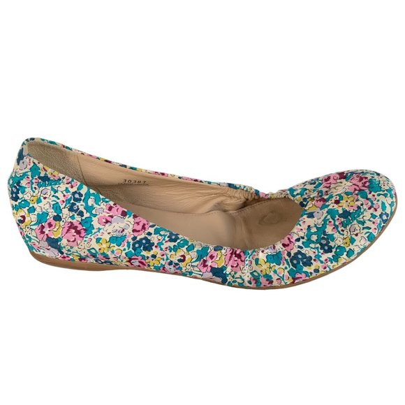 J.Crew Women's Cece Ballet Flats Liberty Floral Pattern Made in Italy Size 7.5 - Picture 5 of 11